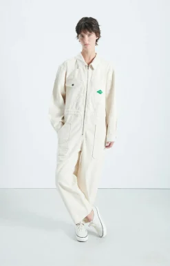 Damen American Vintage |Damenoverall Spywood Ecru
