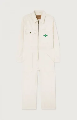 Damen American Vintage |Damenoverall Spywood Ecru
