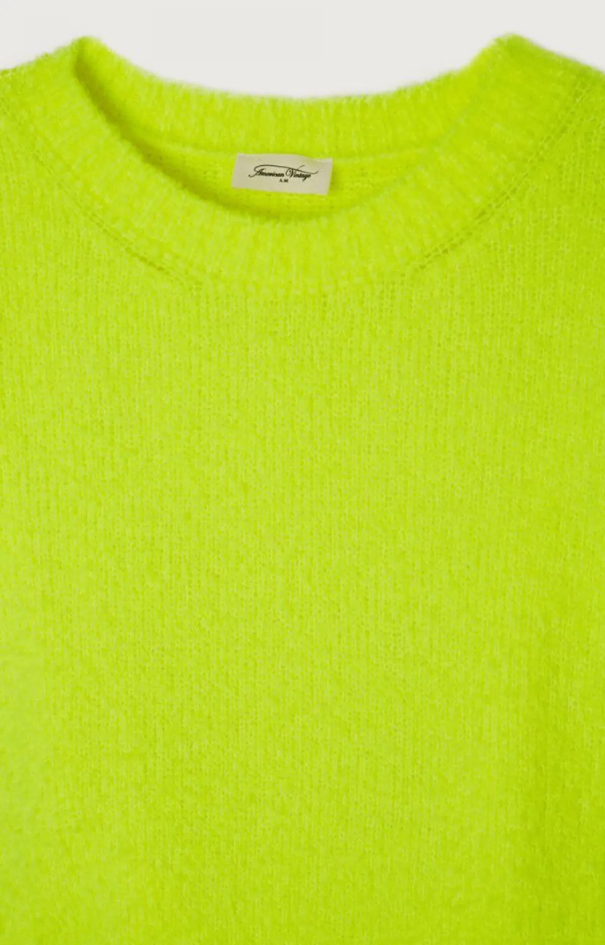 Damen American Vintage |Damenpullover Cikoya Neongelb