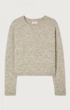 Damen American Vintage |Damenpullover Cikoya Vlies Meliert