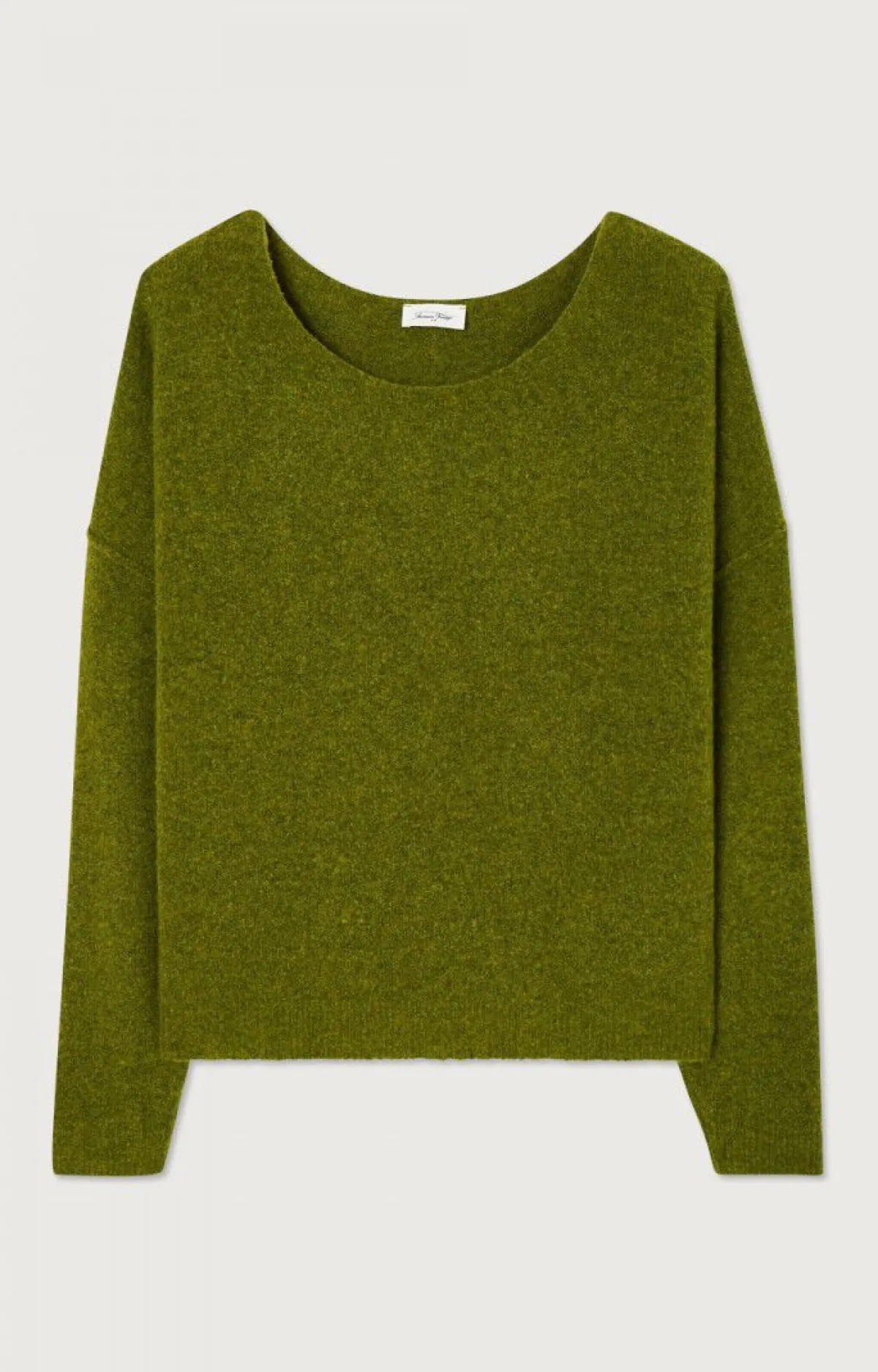 Damen American Vintage |Damenpullover Damsville Sumpf Meliert