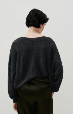 Damen American Vintage |Damenpullover Damsville Platzregen Meliert