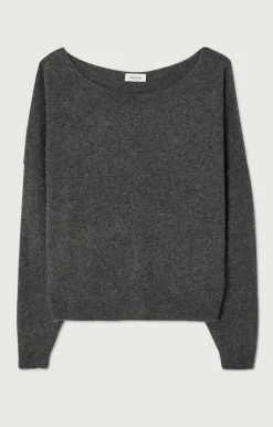 Damen American Vintage |Damenpullover Damsville Platzregen Meliert
