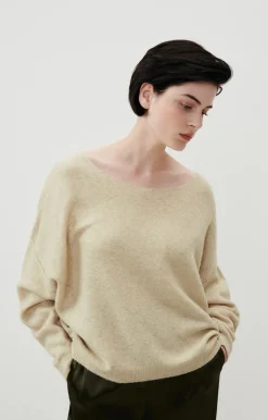Damen American Vintage |Damenpullover Damsville Sand Meliert