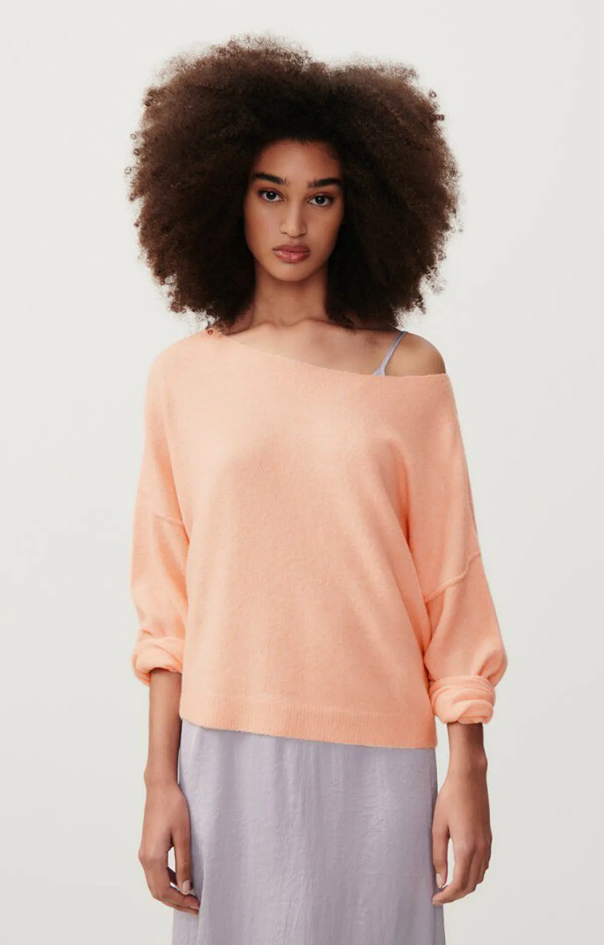 Damen American Vintage |Damenpullover Damsville Camelia Meliert