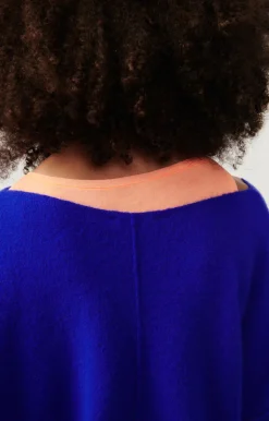Damen American Vintage |Damenpullover Damsville Indigo