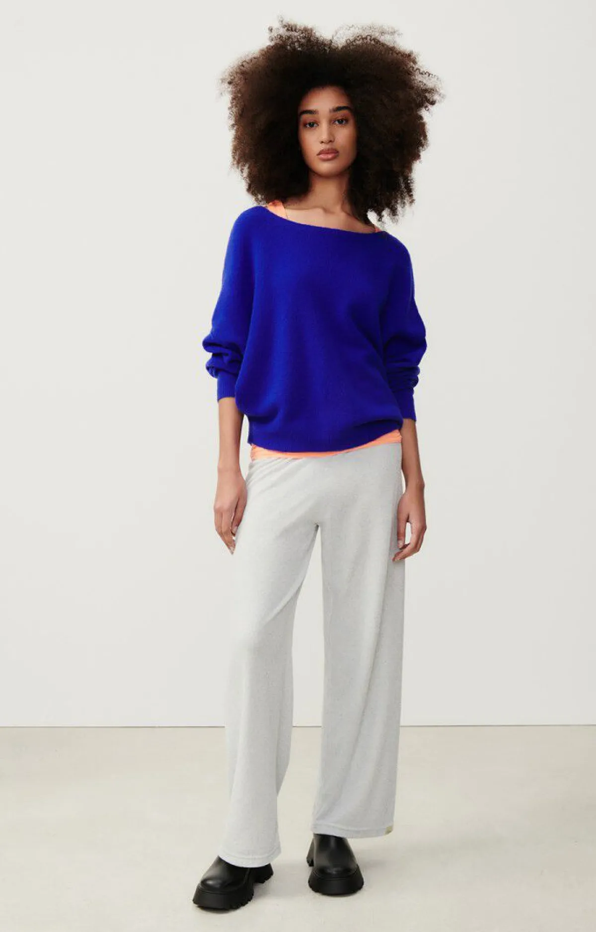 Damen American Vintage |Damenpullover Damsville Indigo
