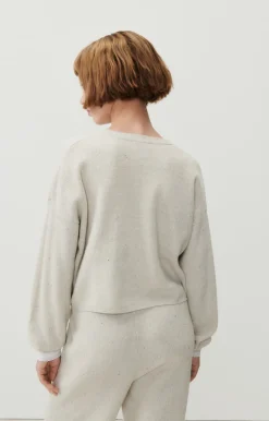 Damen American Vintage |Damenpullover Dozborow Ecru Meliert