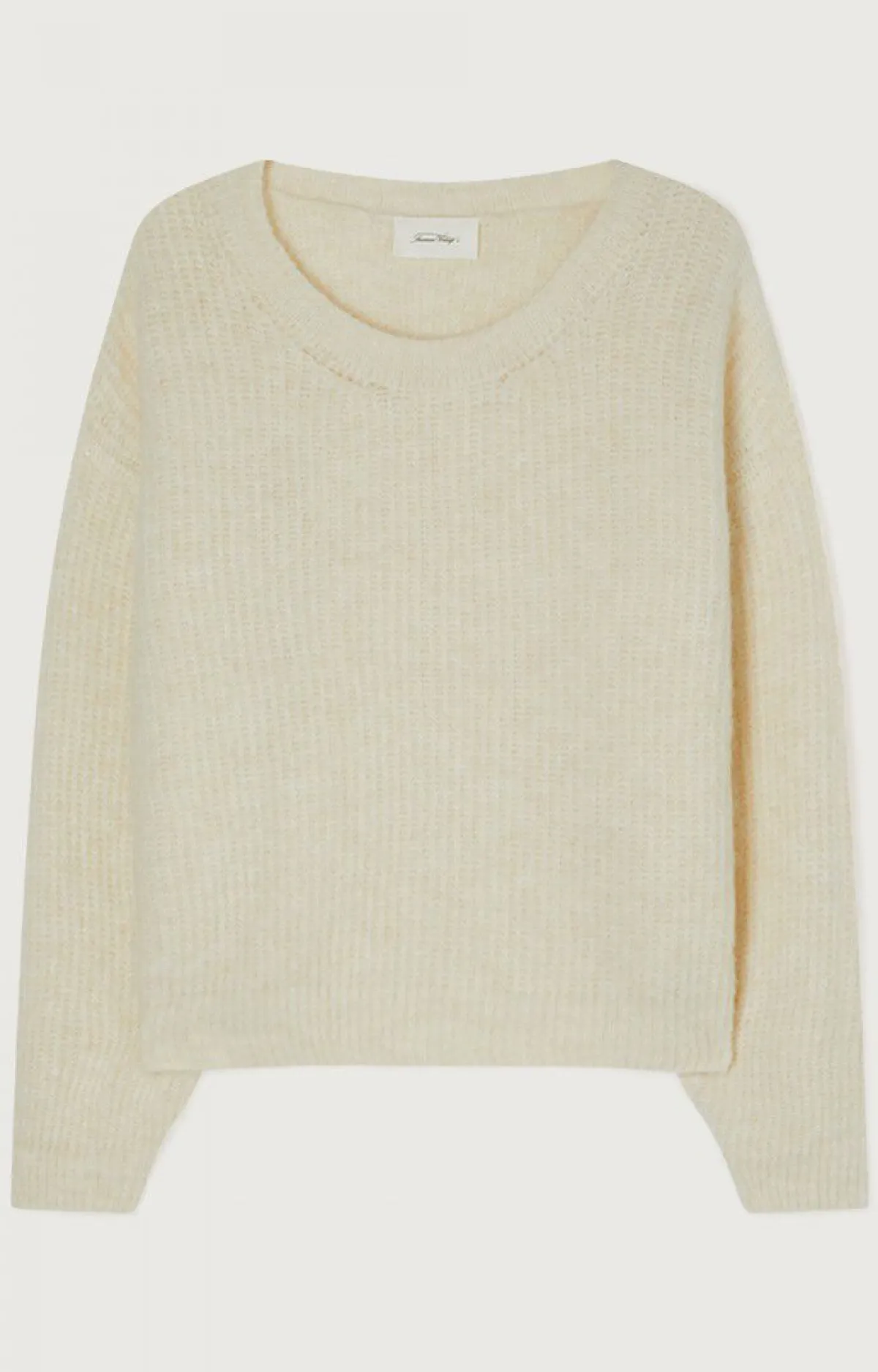 Damen American Vintage |Damenpullover East Perlmutt Meliert