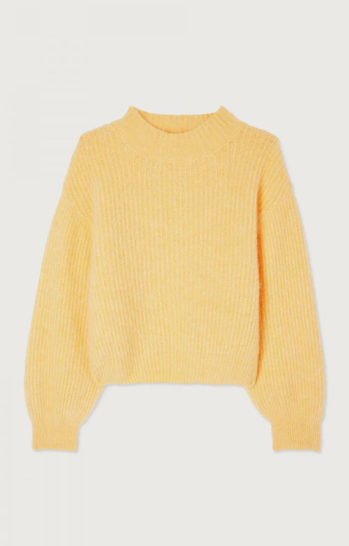 Damen American Vintage |Damenpullover East Limonade Meliert