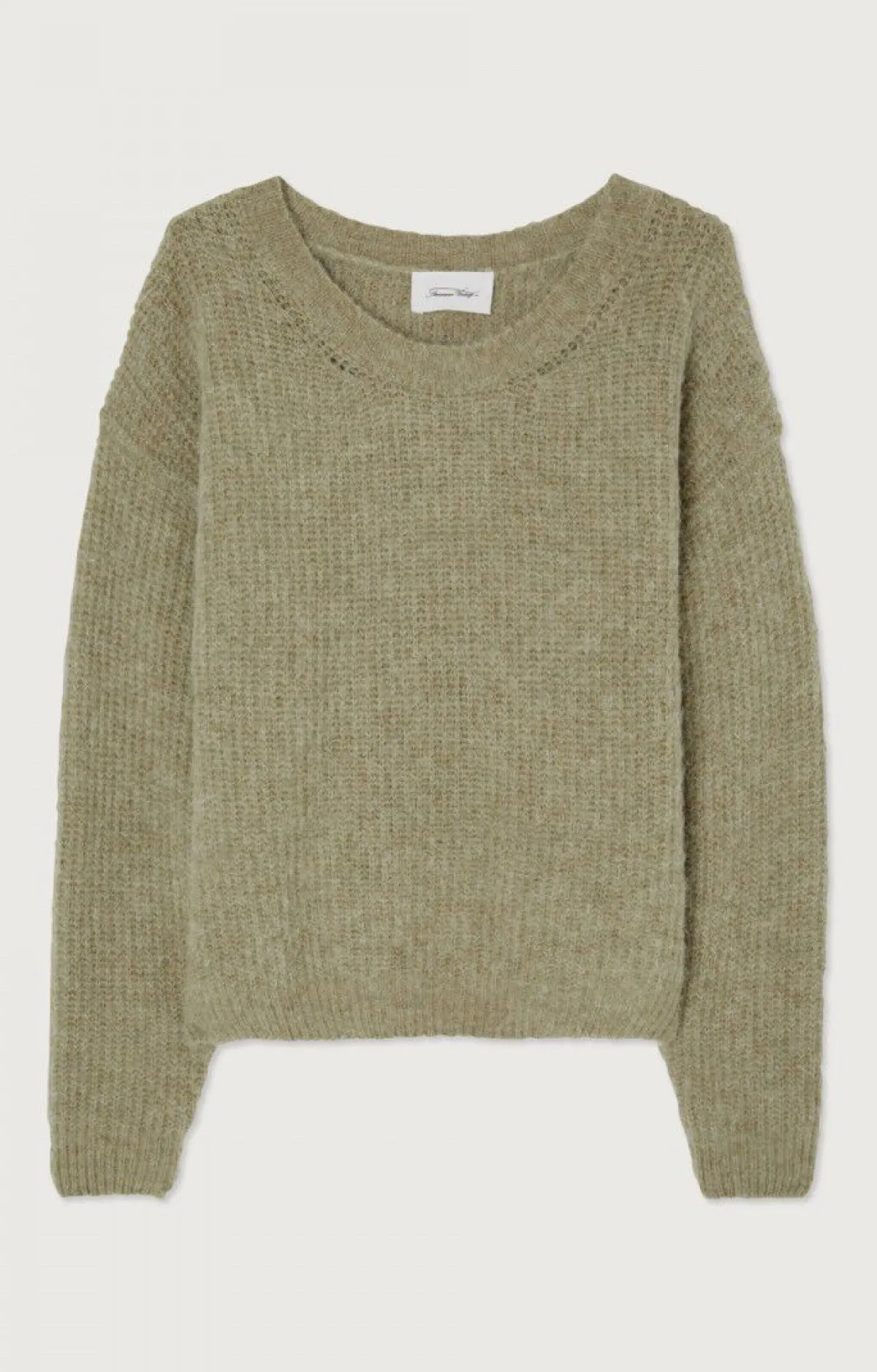 Damen American Vintage |Damenpullover East Roggen Meliert