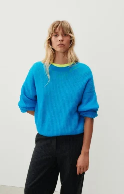 Damen American Vintage |Damenpullover East Himmlisch Meliert