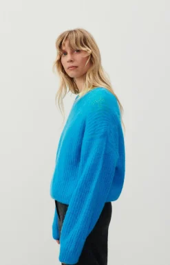 Damen American Vintage |Damenpullover East Himmlisch Meliert