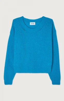 Damen American Vintage |Damenpullover East Himmlisch Meliert