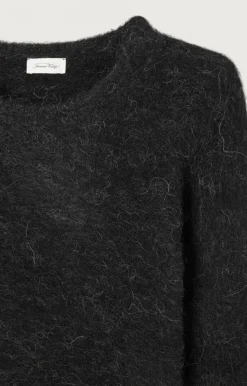 Damen American Vintage |Damenpullover Foubay Anthrazit Meliert