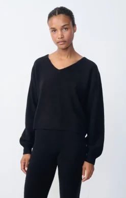 Damen American Vintage |Damenpullover Razpark Schwarz