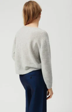 Damen American Vintage |Damenpullover Razpark Vlies Meliert