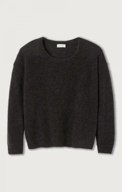 Damen American Vintage |Damenpullover Razpark Fledermaus Meliert