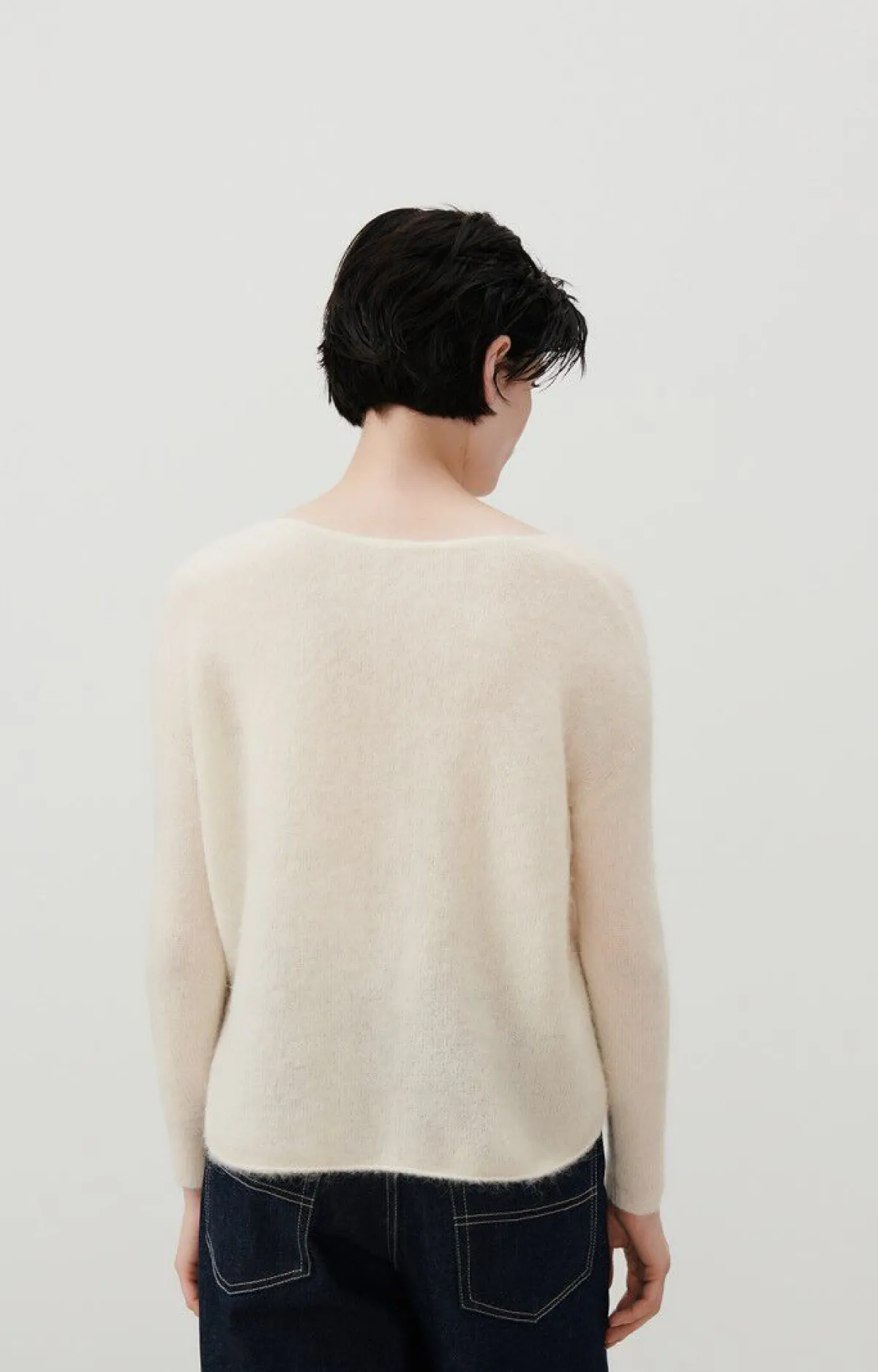 Damen American Vintage |Damenpullover Tyji Perlmutt