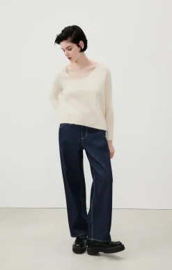 Damen American Vintage |Damenpullover Tyji Perlmutt