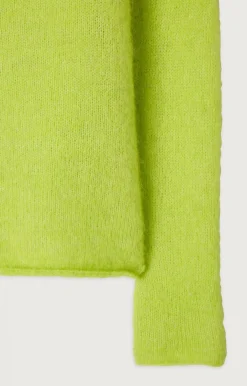 Damen American Vintage |Damenpullover Tyji Neongelb