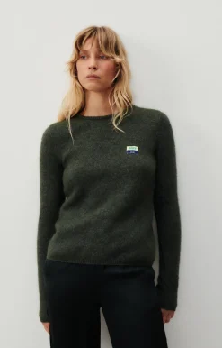 Damen American Vintage |Damenpullover Vitow Linse Meliert