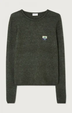 Damen American Vintage |Damenpullover Vitow Linse Meliert