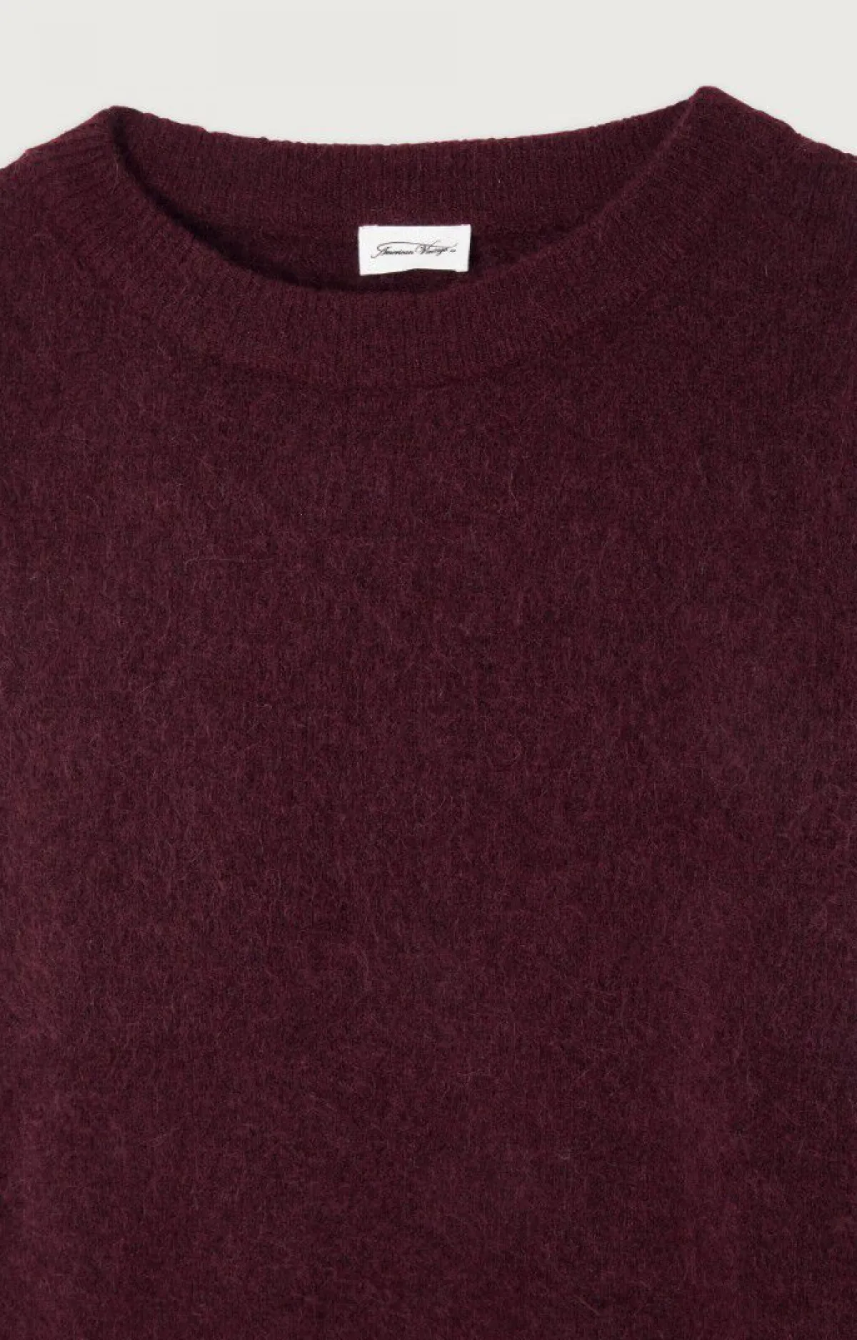 Damen American Vintage |Damenpullover Vitow Mahagoni Meliert