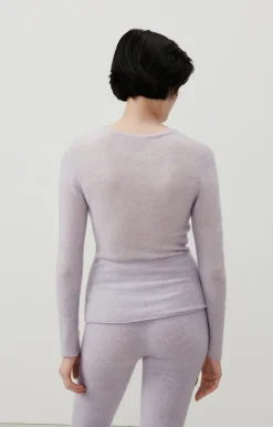 Damen American Vintage |Damenpullover Xinow Glycin Meliert