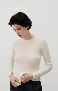 Damen American Vintage |Damenpullover Xinow Perlmutt