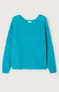 Damen American Vintage |Damenpullover Yanbay Curacao Meliert