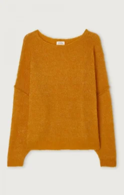 Damen American Vintage |Damenpullover Yanbay Aprikose Meliert