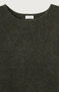 Damen American Vintage |Damenpullover Yanbay Anthrazit Meliert