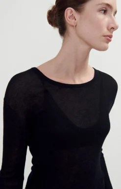 Damen American Vintage |Damenpullover Yocaburn Holzkohle
