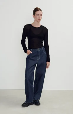 Damen American Vintage |Damenpullover Yocaburn Holzkohle