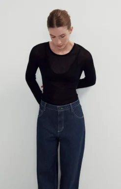 Damen American Vintage |Damenpullover Yocaburn Holzkohle