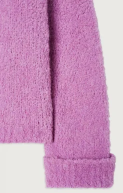 Damen American Vintage |Damenpullover Zolly Lila Meliert