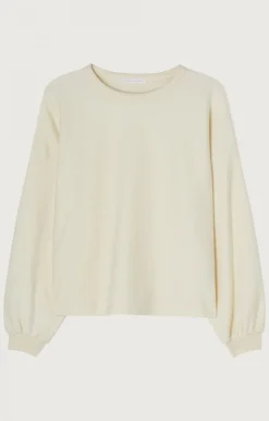 Damen American Vintage |Damensweatshirt Bobypark Ecru