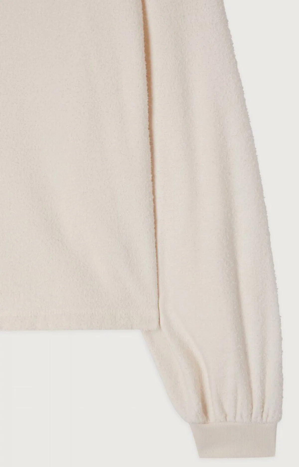 Damen American Vintage |Damensweatshirt Bobypark Ecru