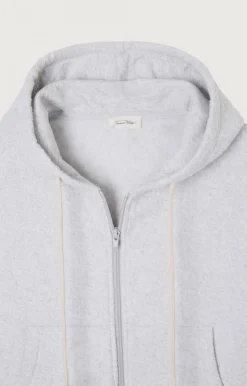 Damen American Vintage |Damensweatshirt Bobypark Arktis Meliert