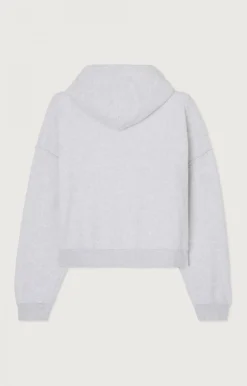 Damen American Vintage |Damensweatshirt Bobypark Arktis Meliert