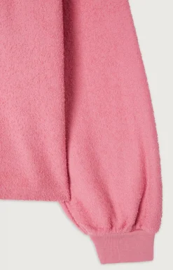 Damen American Vintage |Damensweatshirt Bobypark Zartlichkeit Meliert