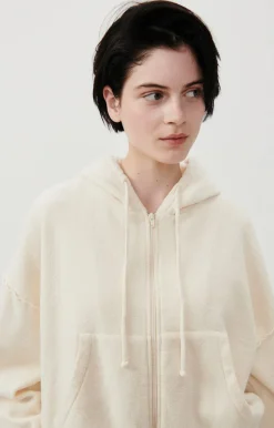 Damen American Vintage |Damensweatshirt Bobypark Ecru