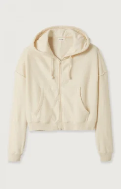 Damen American Vintage |Damensweatshirt Bobypark Ecru