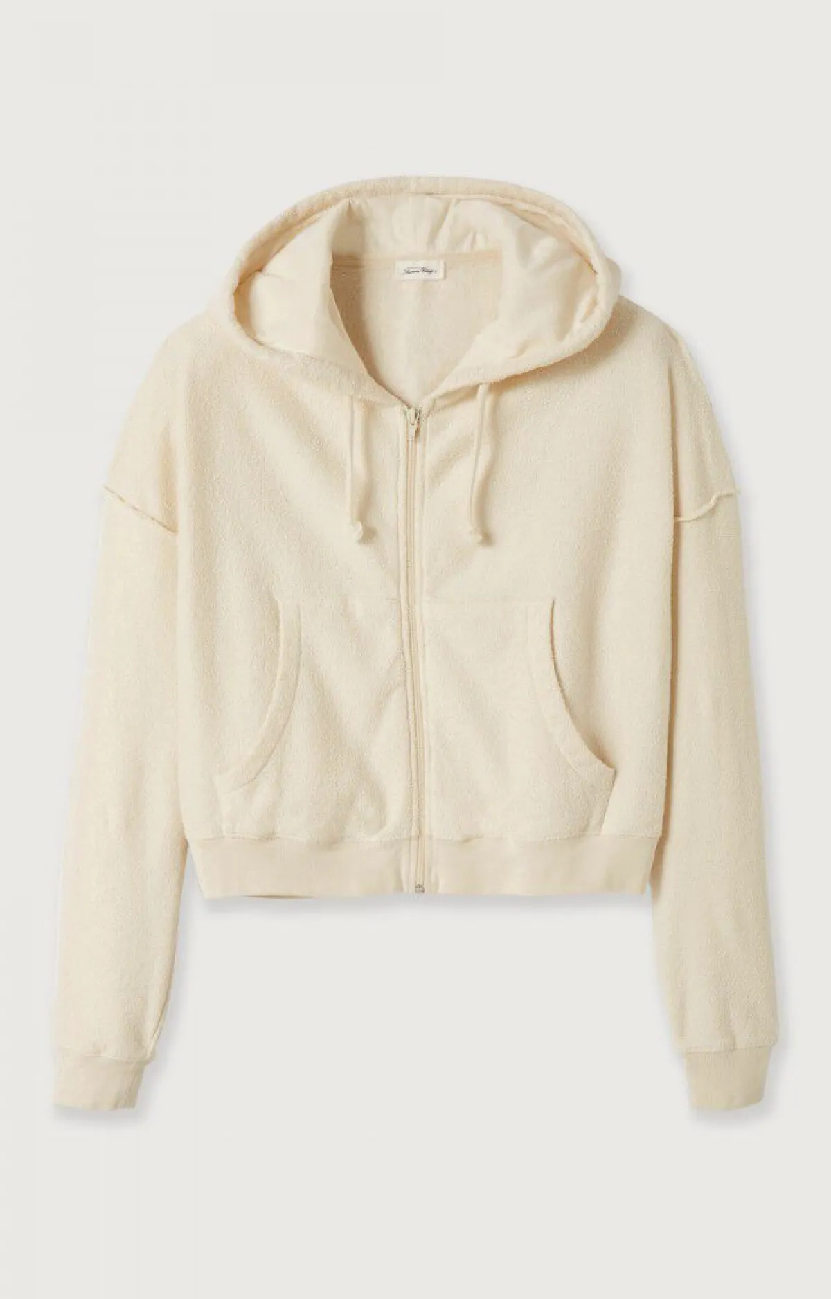 Damen American Vintage |Damensweatshirt Bobypark Ecru