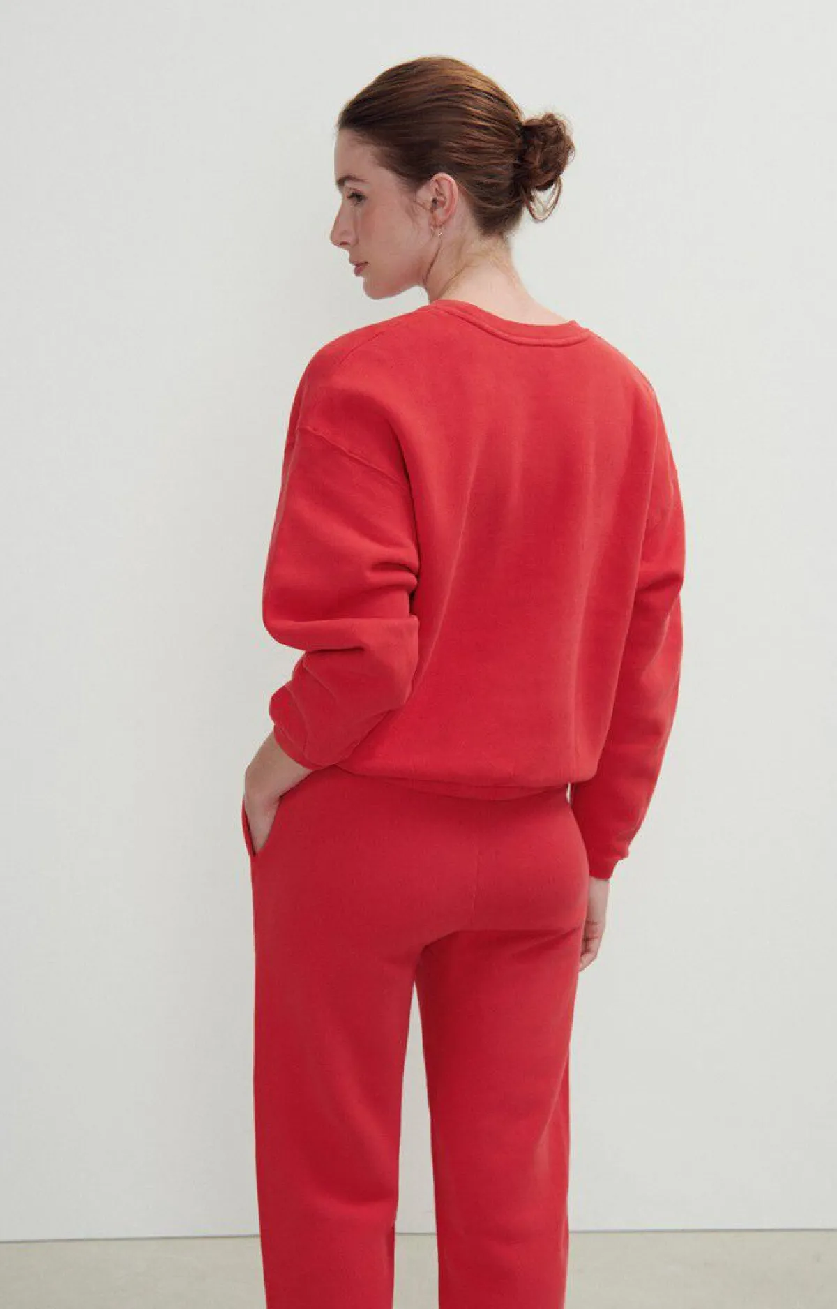 Damen American Vintage |Damensweatshirt Izubird Salsa Vintage