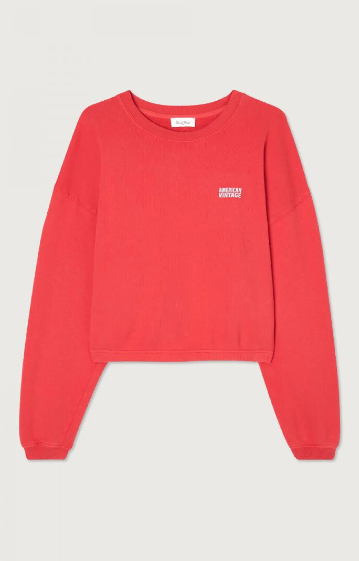 Damen American Vintage |Damensweatshirt Izubird Salsa Vintage