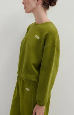 Damen American Vintage |Damensweatshirt Izubird Sumpf Vintage