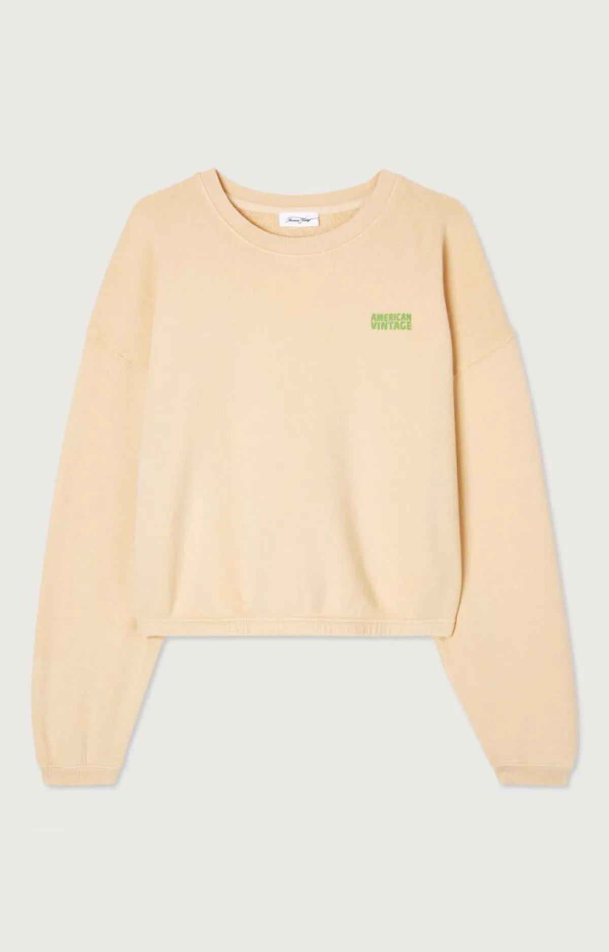 Damen American Vintage |Damensweatshirt Izubird Nude Vintage