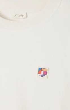 Damen American Vintage |Damensweatshirt Rullow Ecru